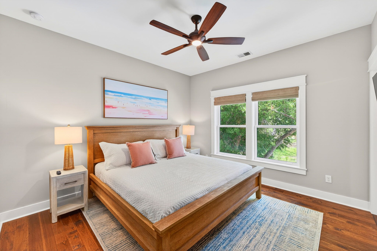 King Suite Bedroom 3 | Driftwood Dreams | 105 Forest Trail | Isle of Palms, SC | IOP Escapes