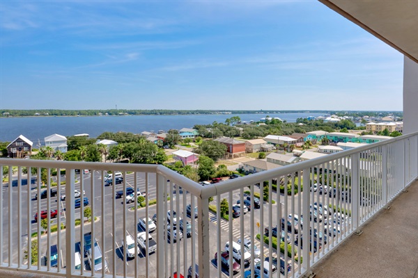 Entrance Walkway View of Lagoon