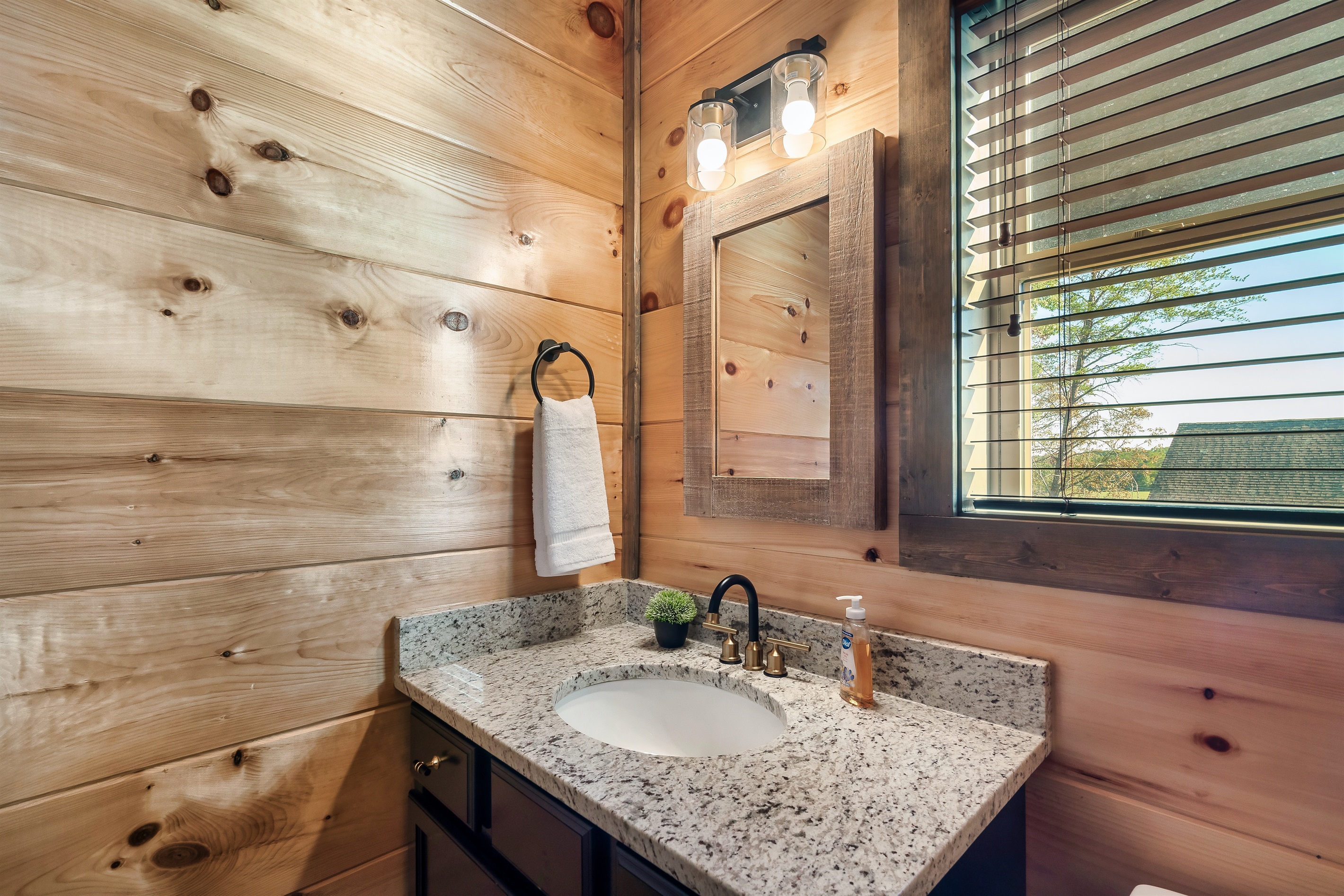 1/2 bath on main level