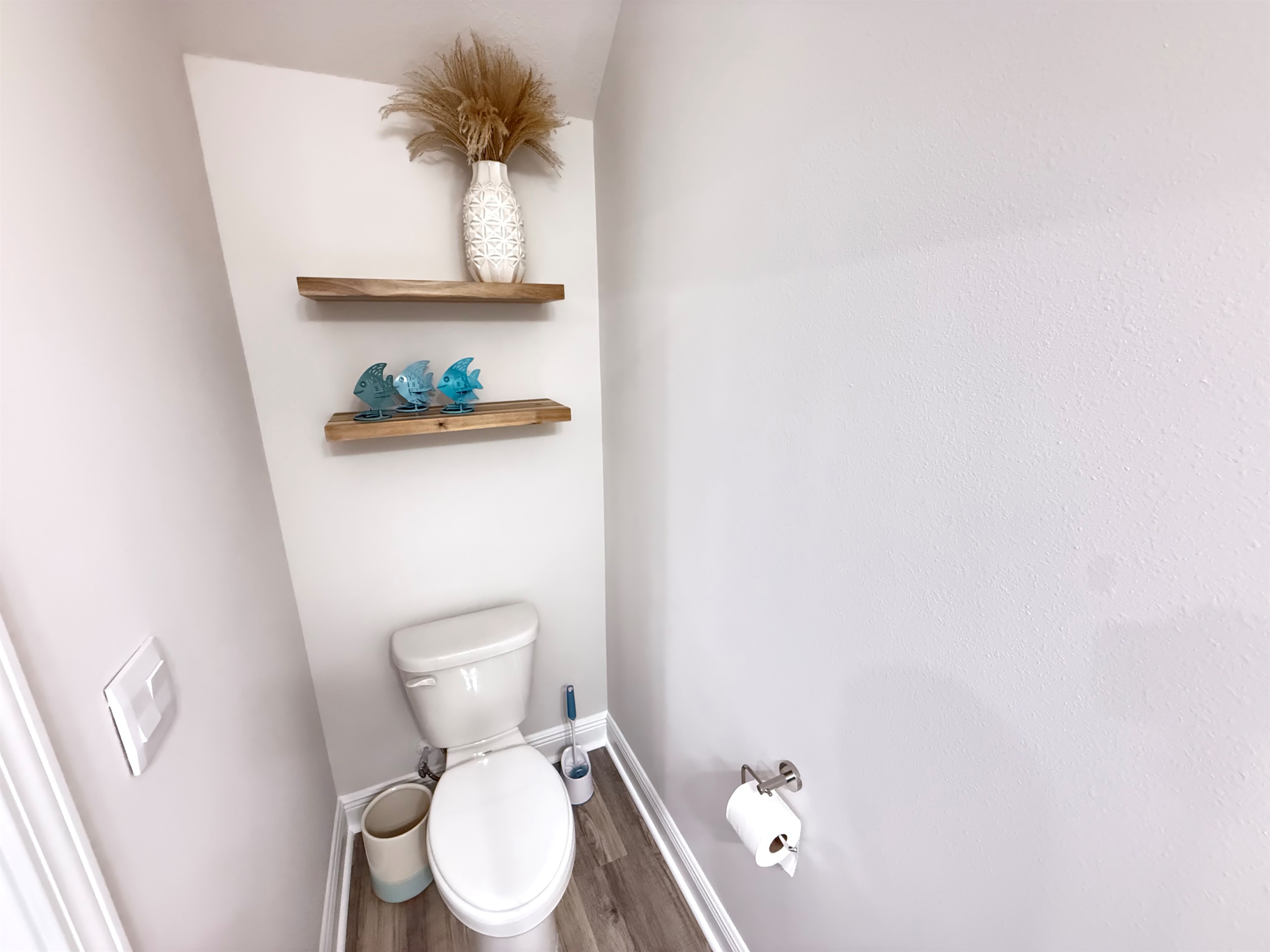 Main floor half bathroom