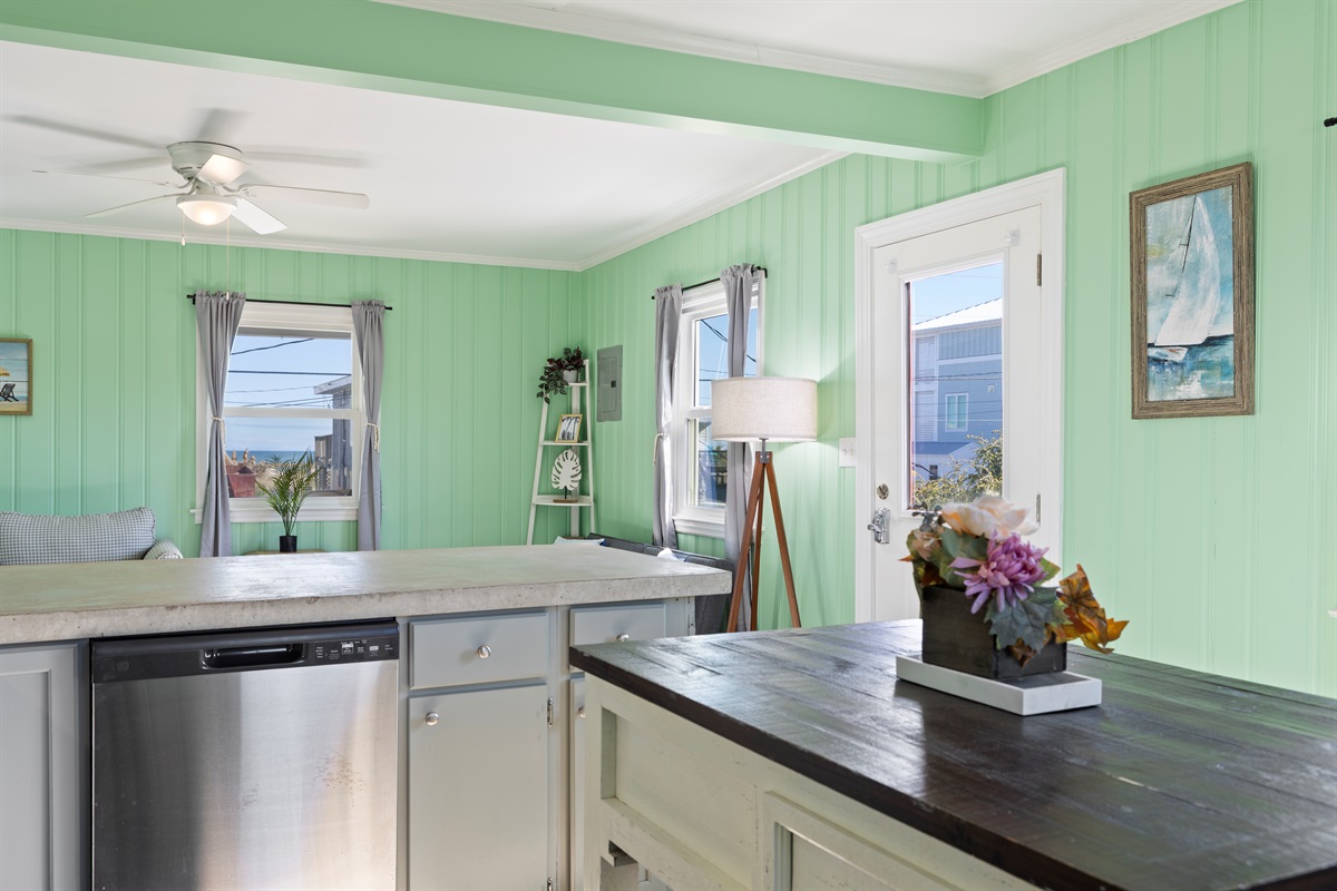 Kitchen essentials provided