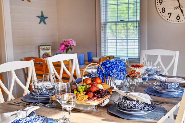 Spacious dining area perfect for family meals and memorable gatherings.