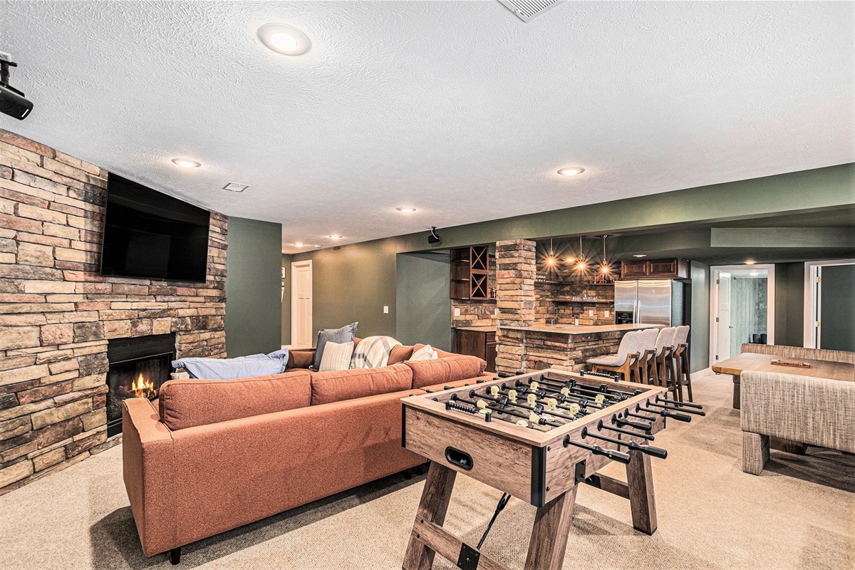 Let the fun begin—shuffleboard, games, and space to play.