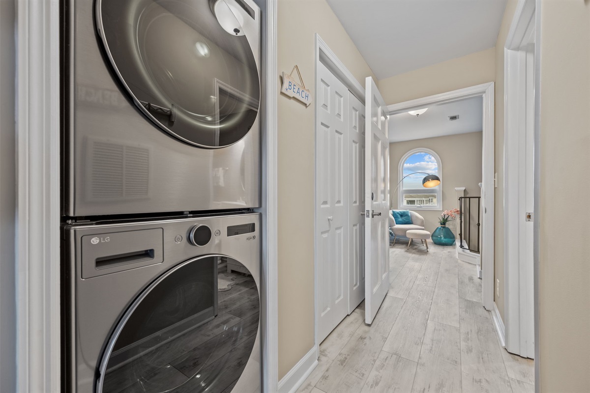 In-unit washer and dryer for your convenience