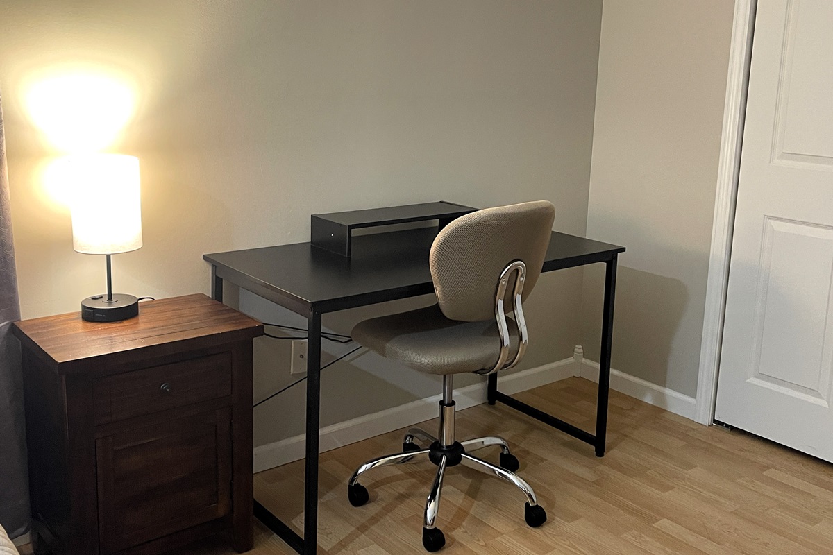 Bedroom 1 work space