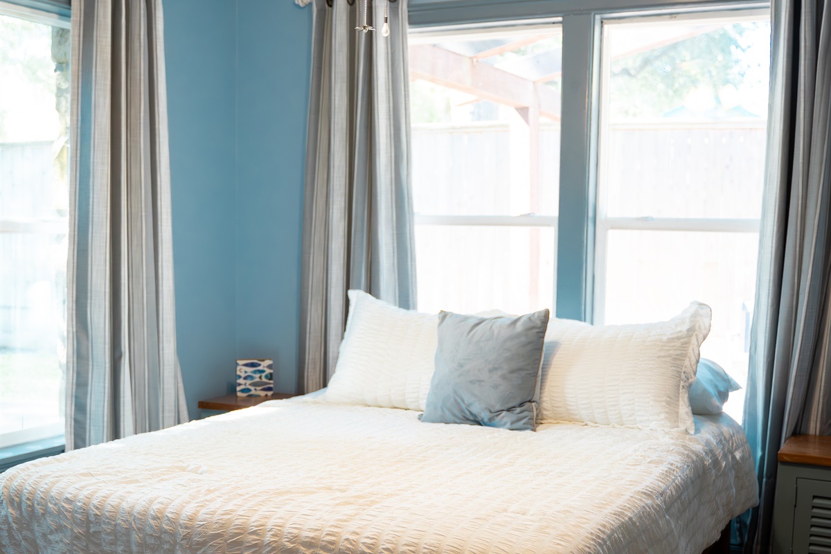 Bedroom #1 with queen bed