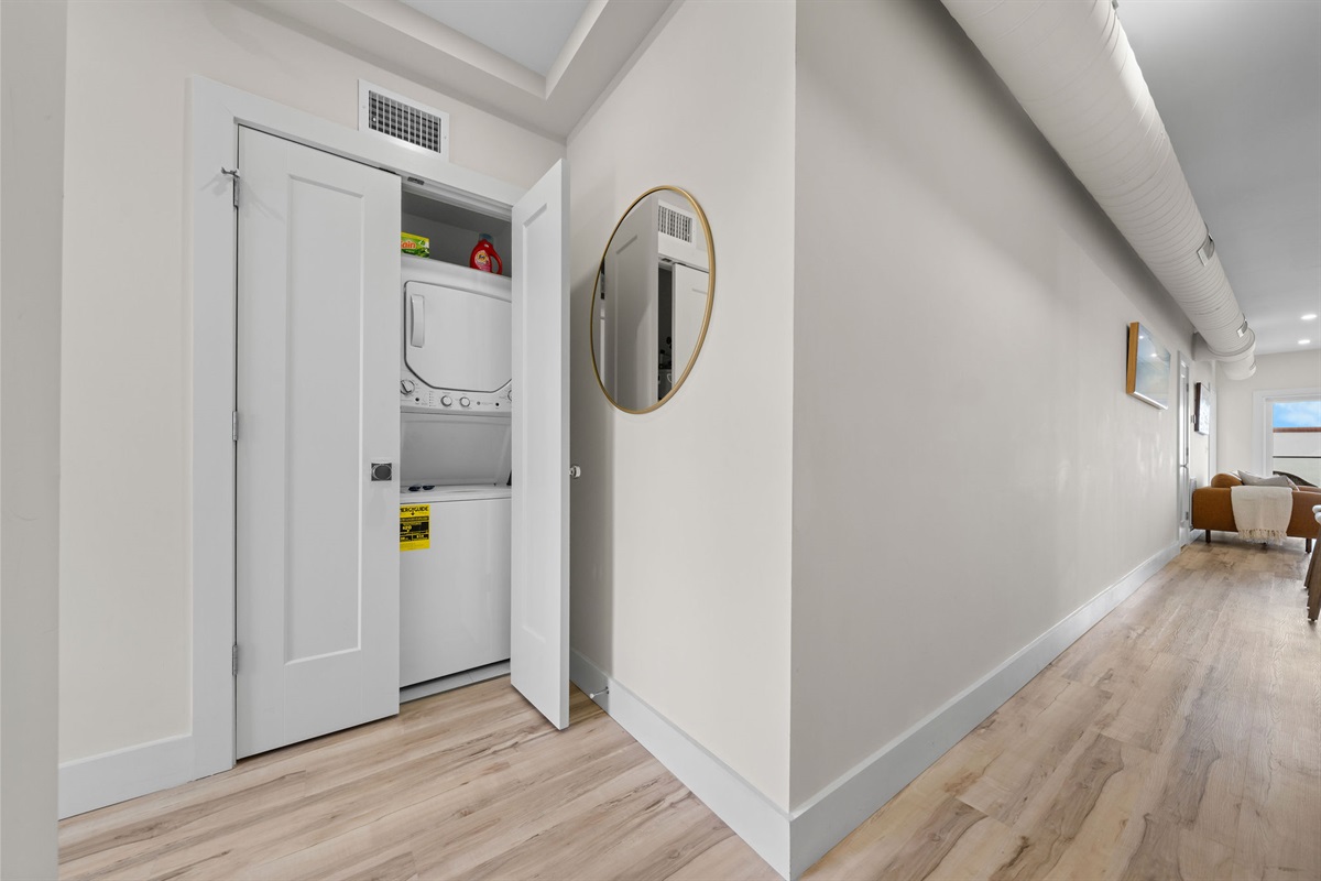 Washer & Dryer for your convenience