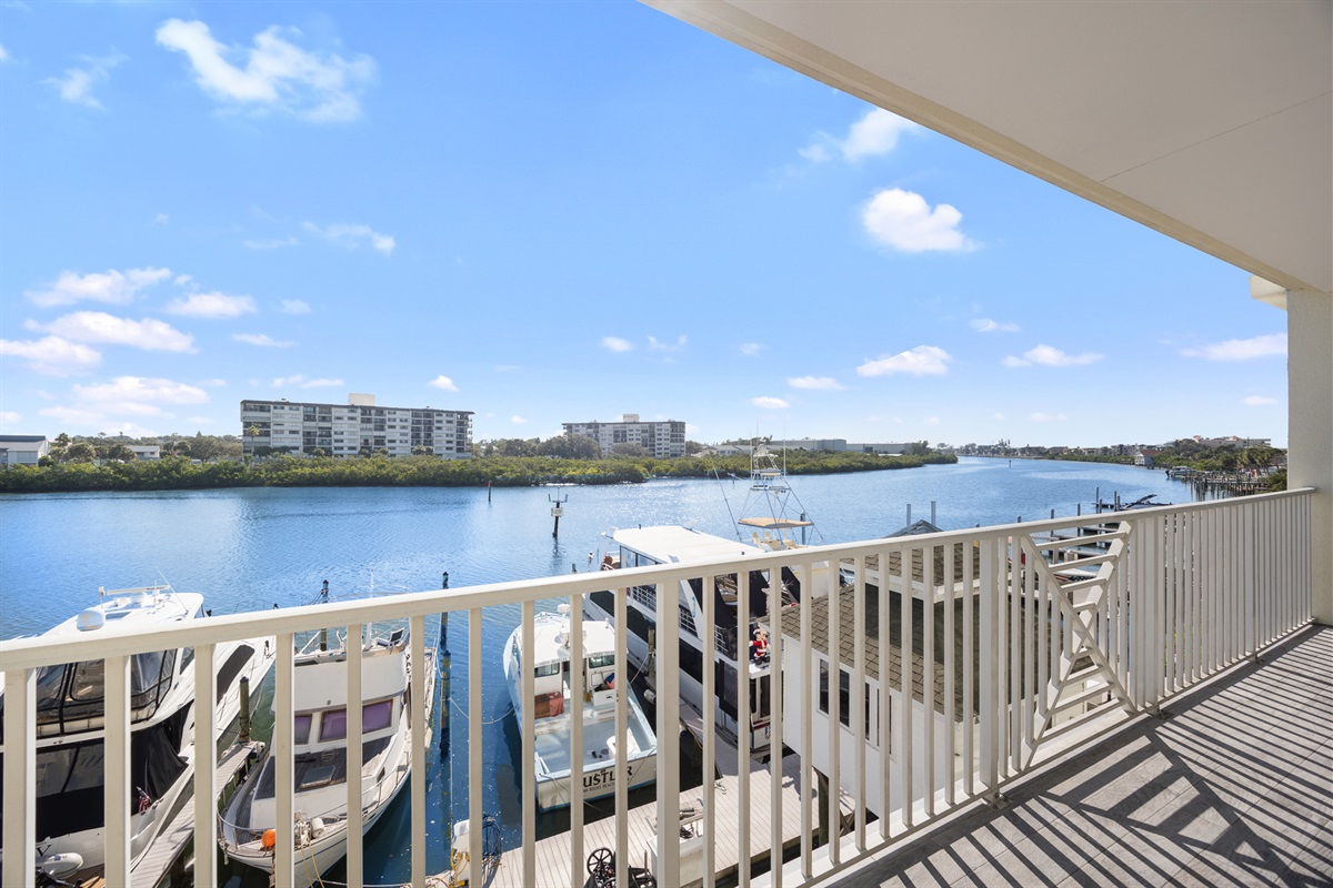 Units Private Balcony, view of Intracoastal waterway