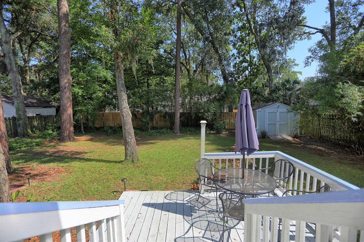 Enjoy peace and privacy in the spacious, fully fenced backyard—perfect for outdoor relaxation and play