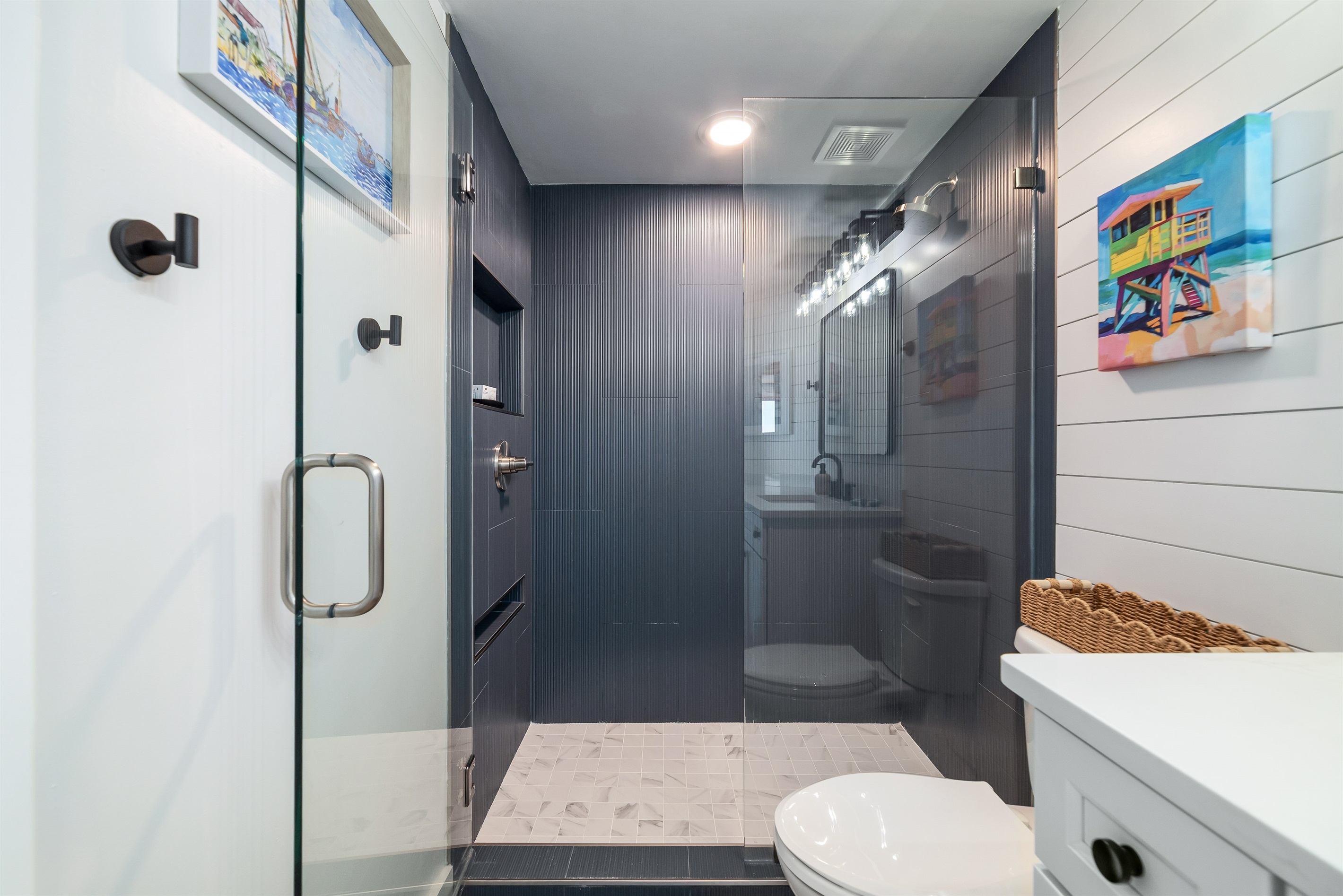 New Tiled Master Shower