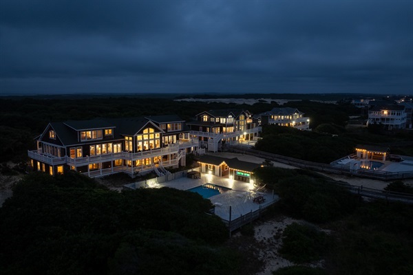 Where the lights glow softly and every corner feels like home.