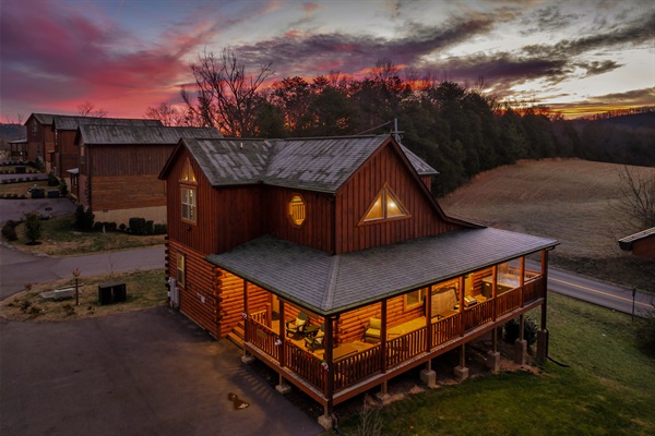 Cabin Exterior twilight