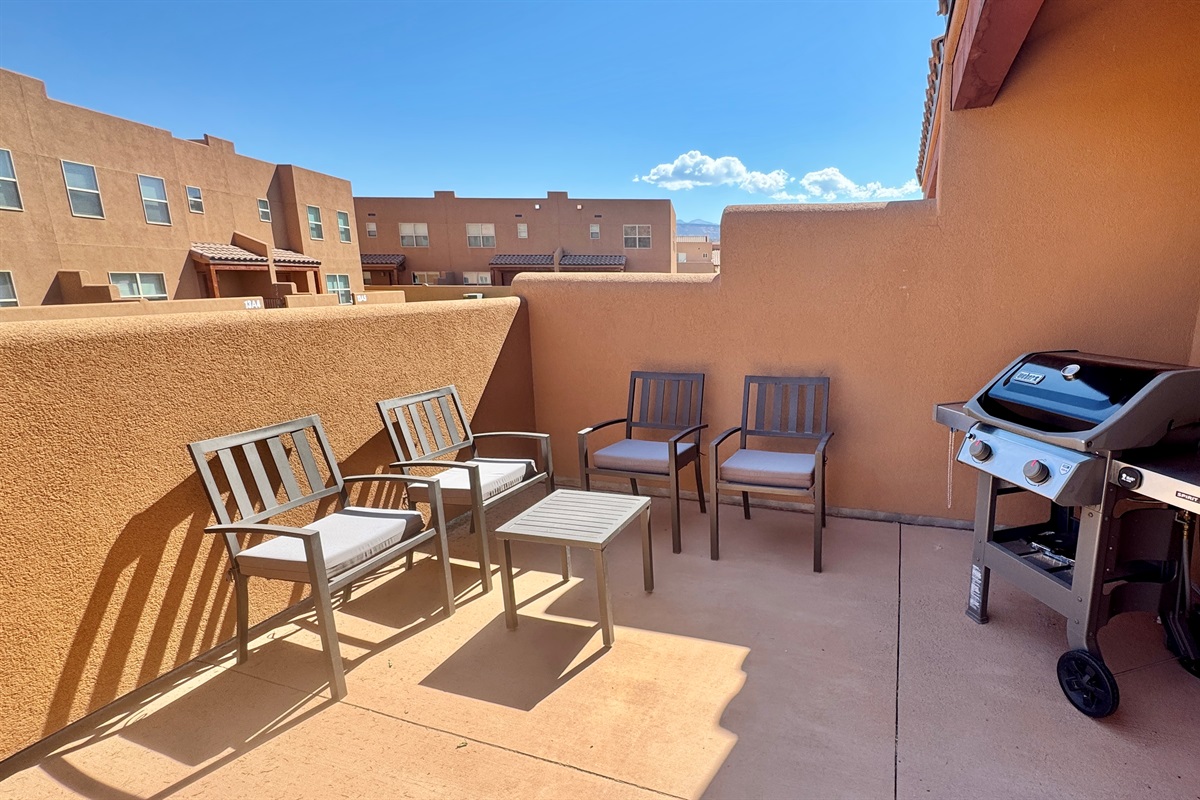 Comfortable Back Patio Space