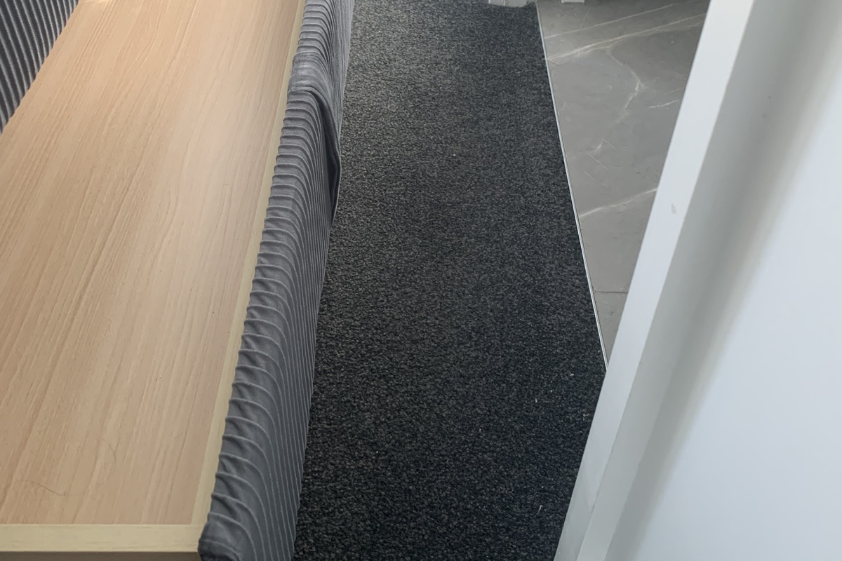 Large underbed draws at base of bed