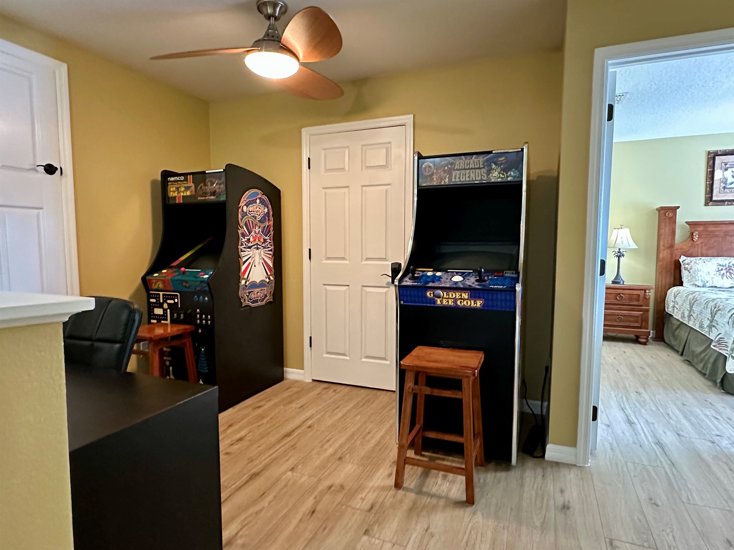 Arcade Games in the Loft