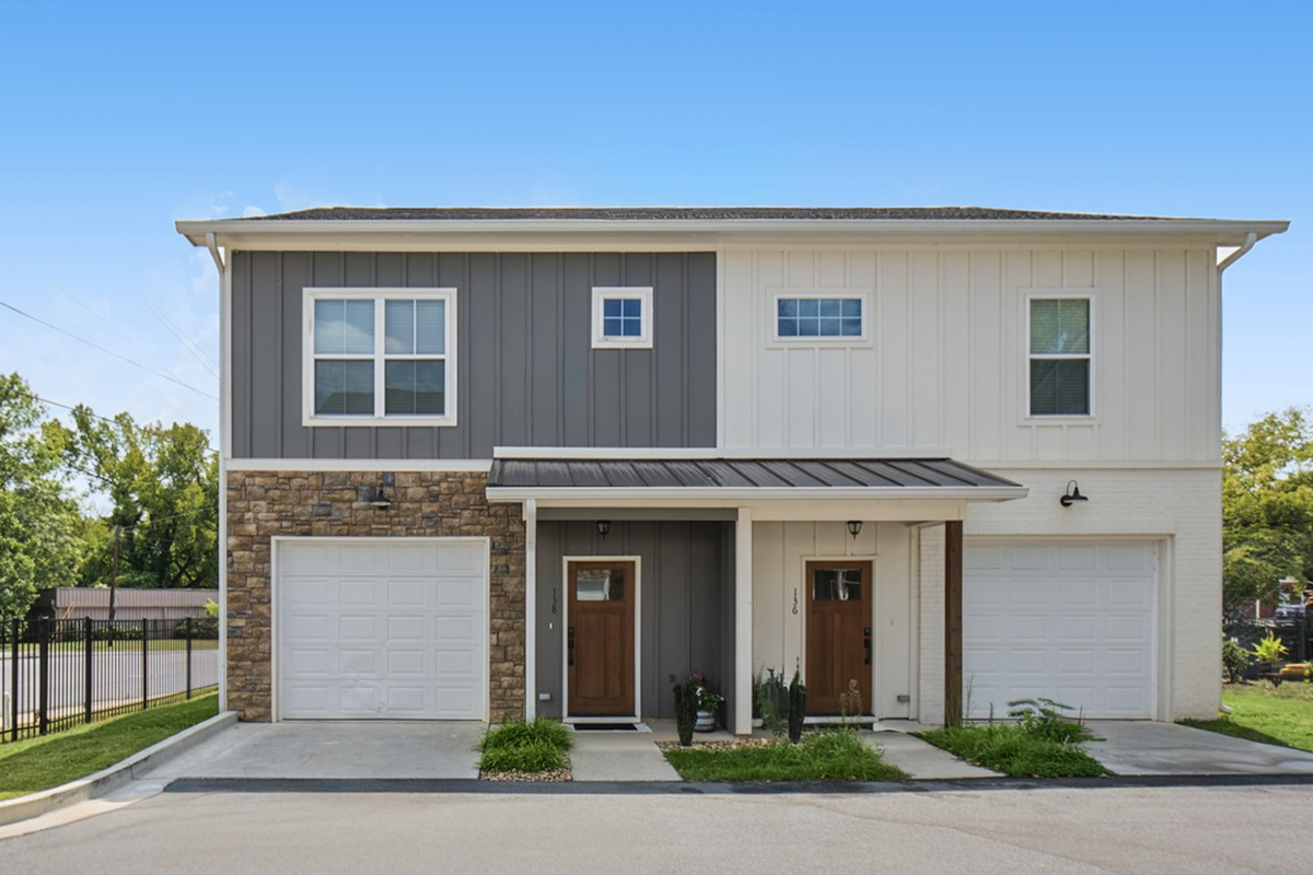 Easy street-level arrival with your own driveway and garage