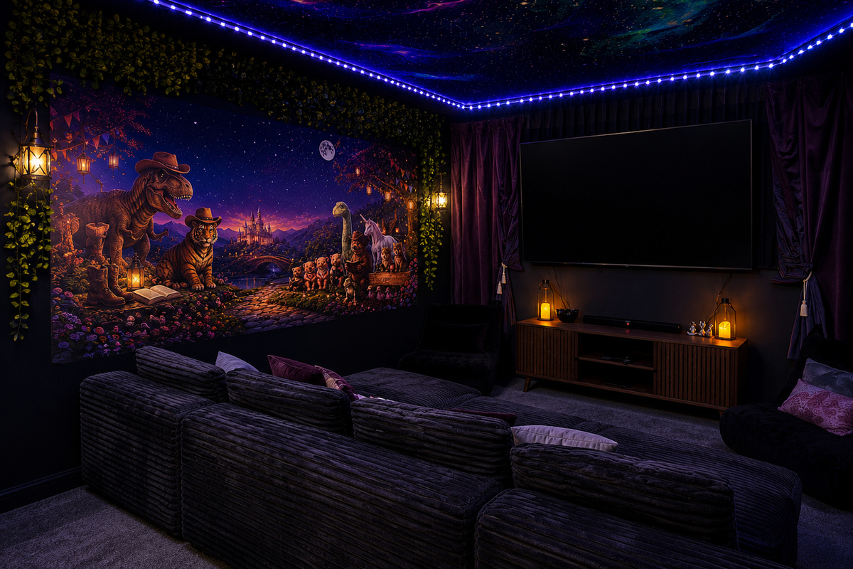 Awesome Theater Room!