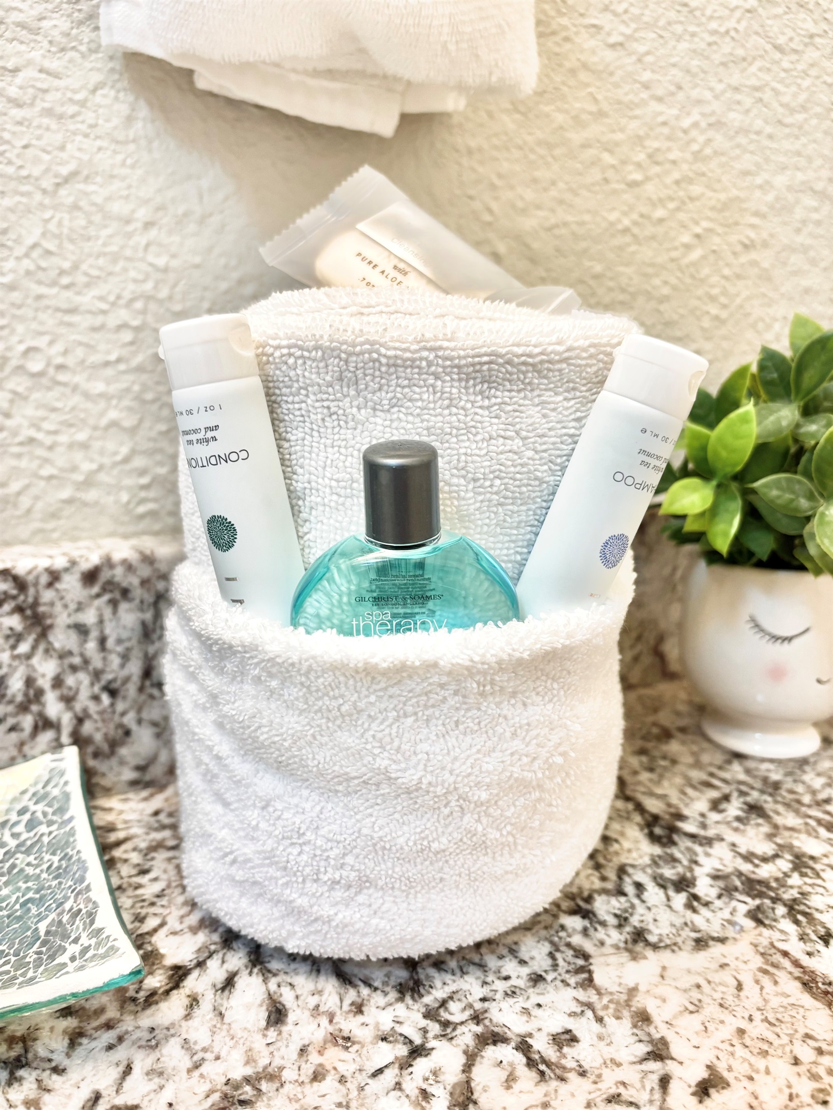 Starter amenities included!