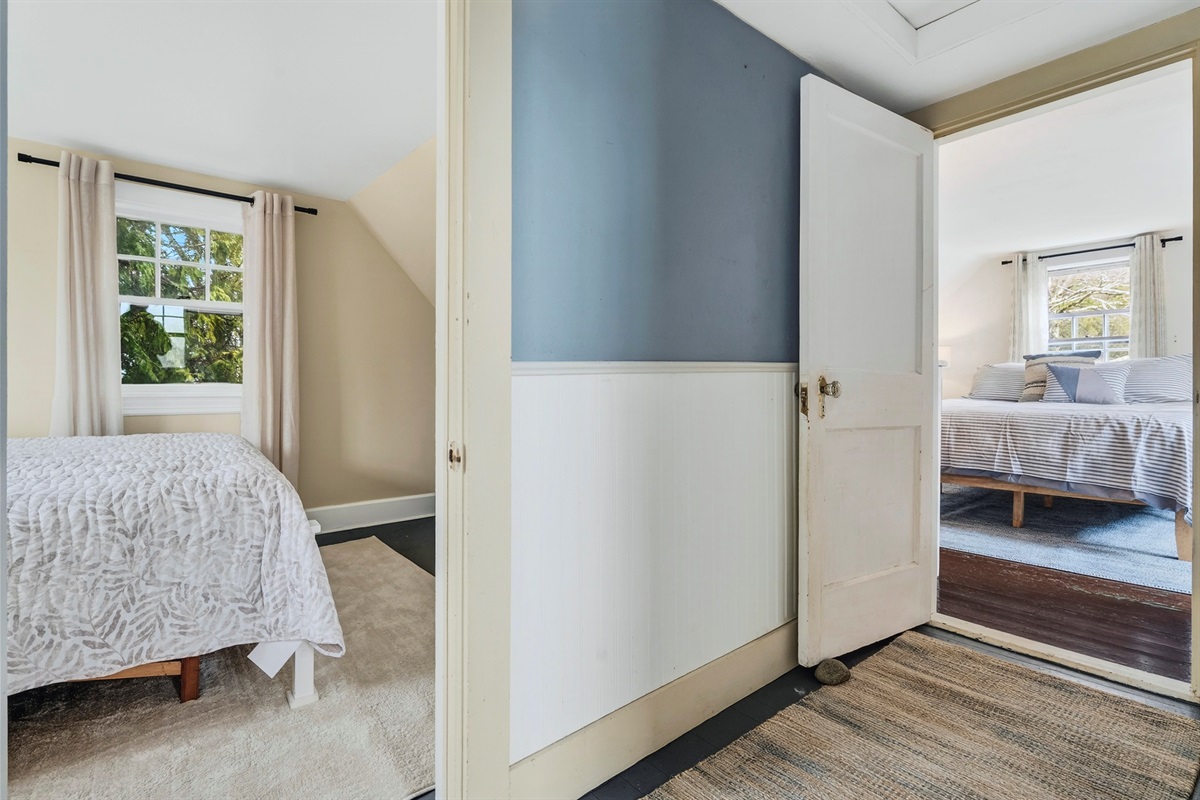 Bedrooms are next to each other 