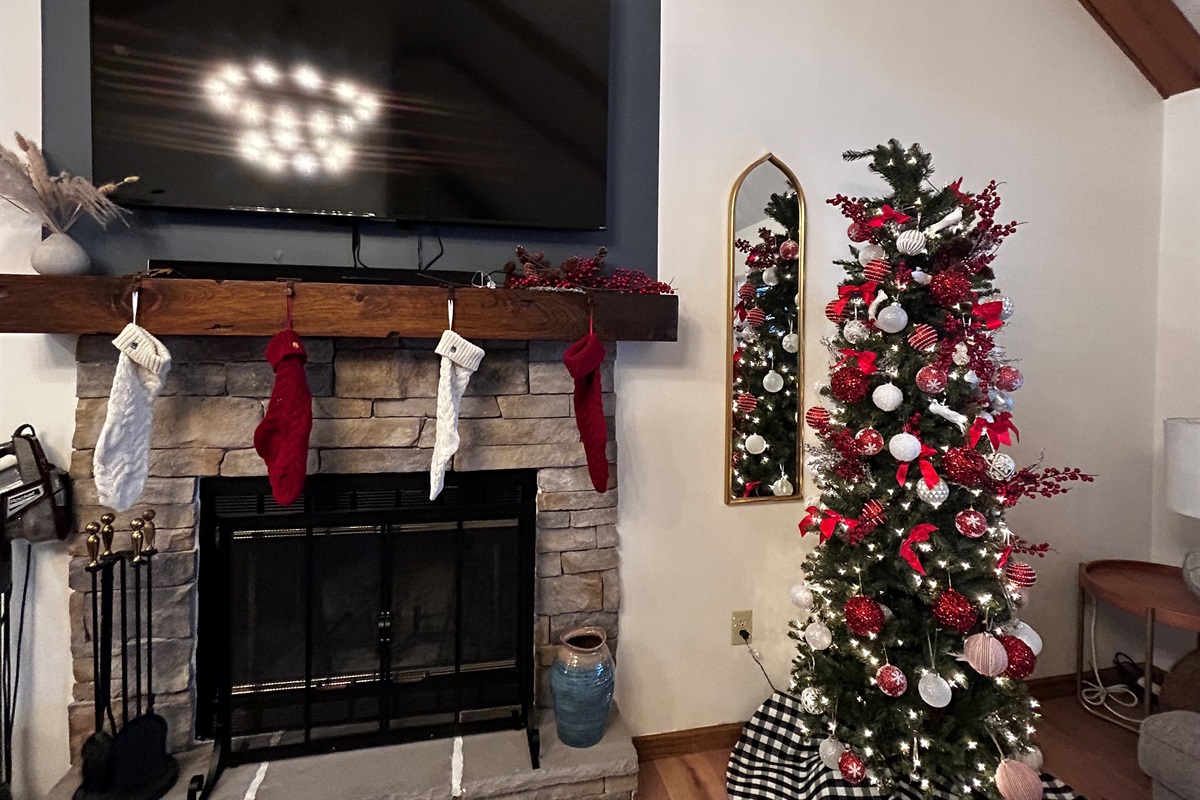 Christmas Tree and Stockings