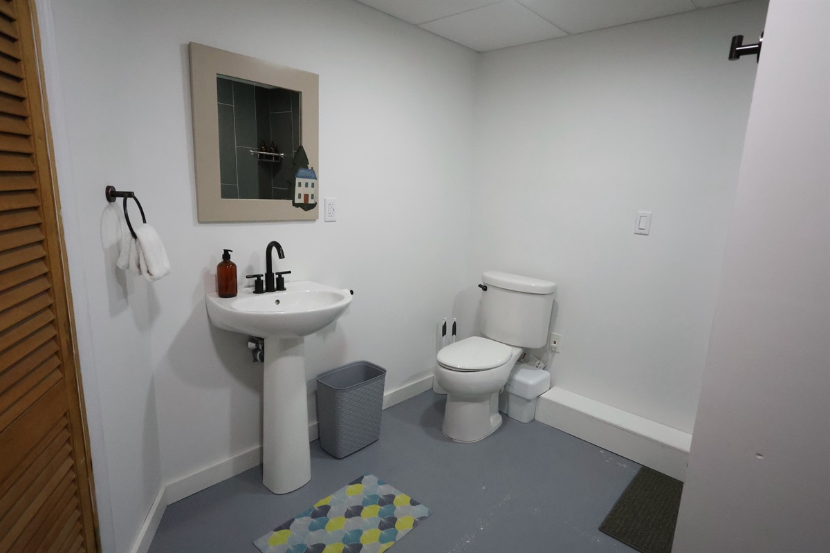 Basement Bath, full