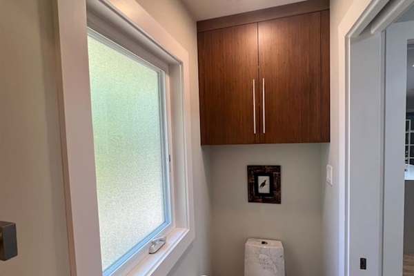 Half bathroom.