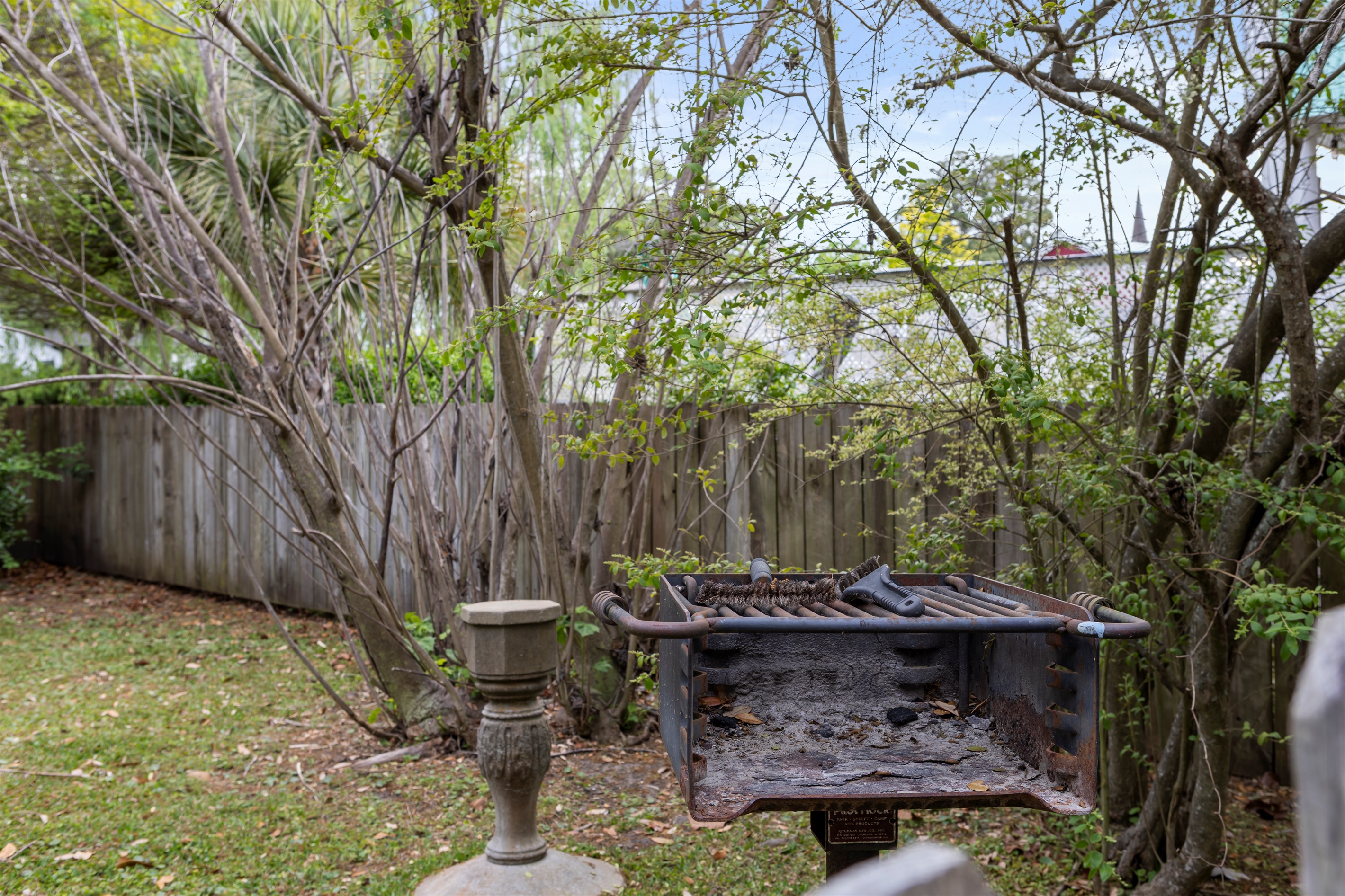 Charcoal grill - bring your own supplies!