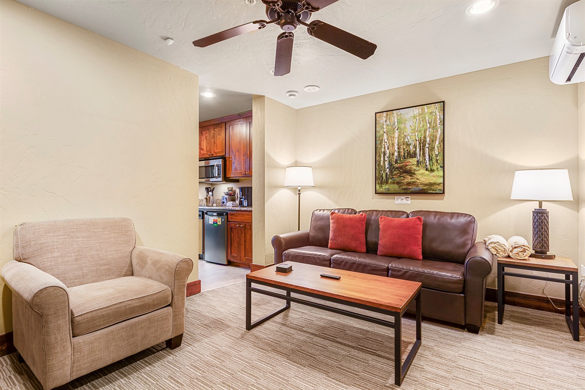 Lock-off Suite living room