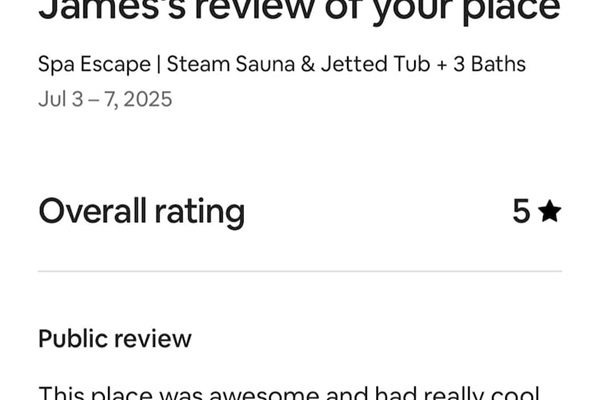 James' Review
