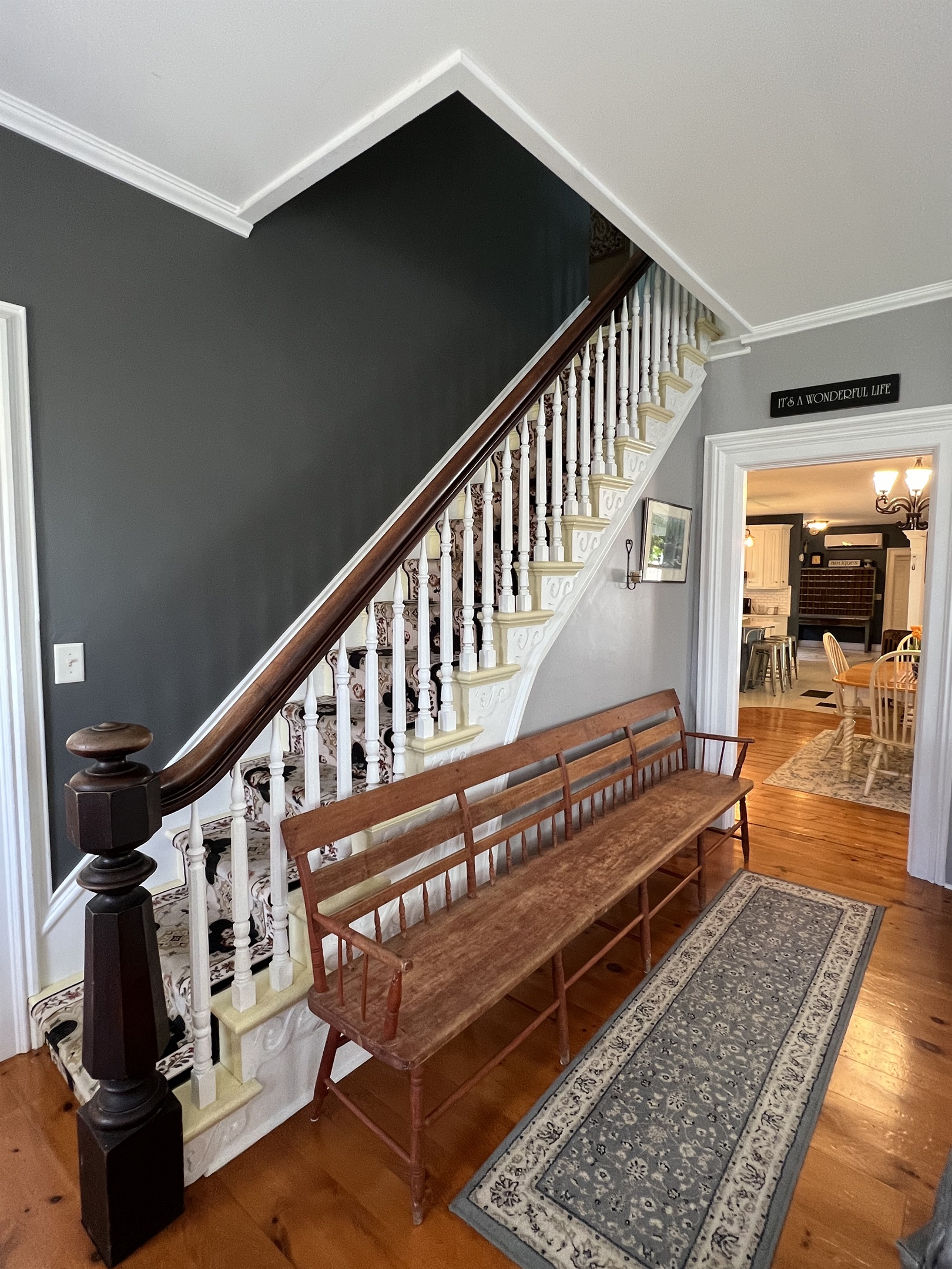 Stairs to 2nd floor