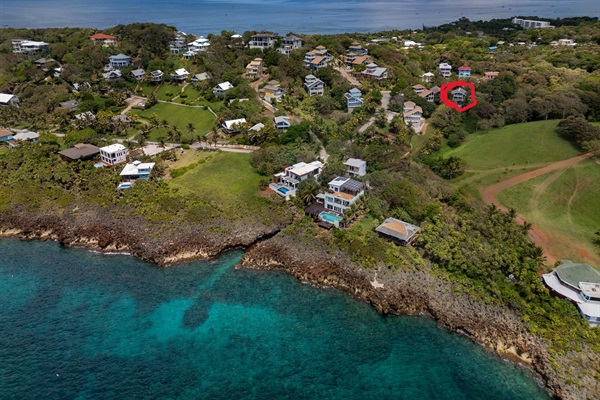 Arial View from Iron Shore