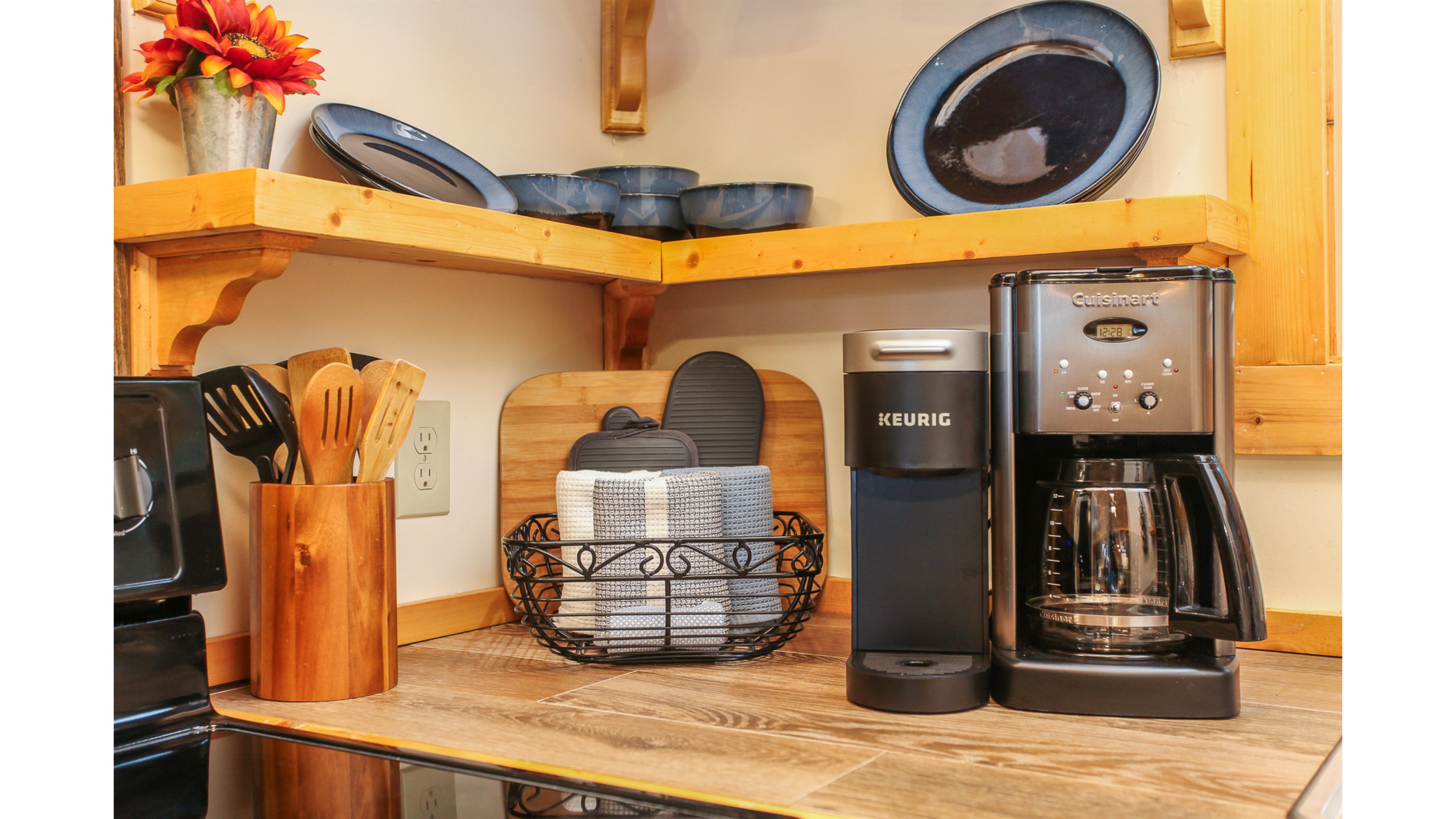coffee machine and keurig