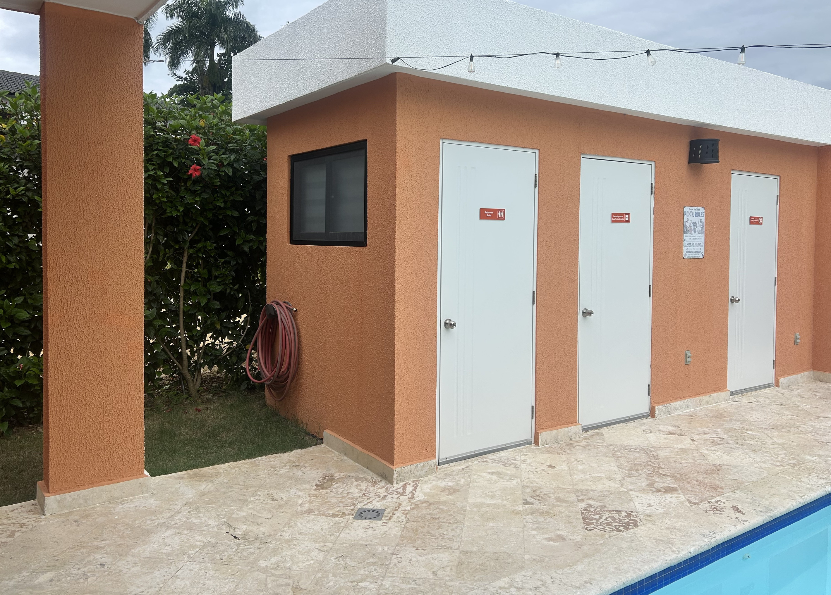 laundry and 1/2 bath