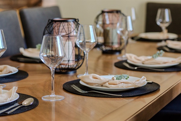 Dining Table Close-up