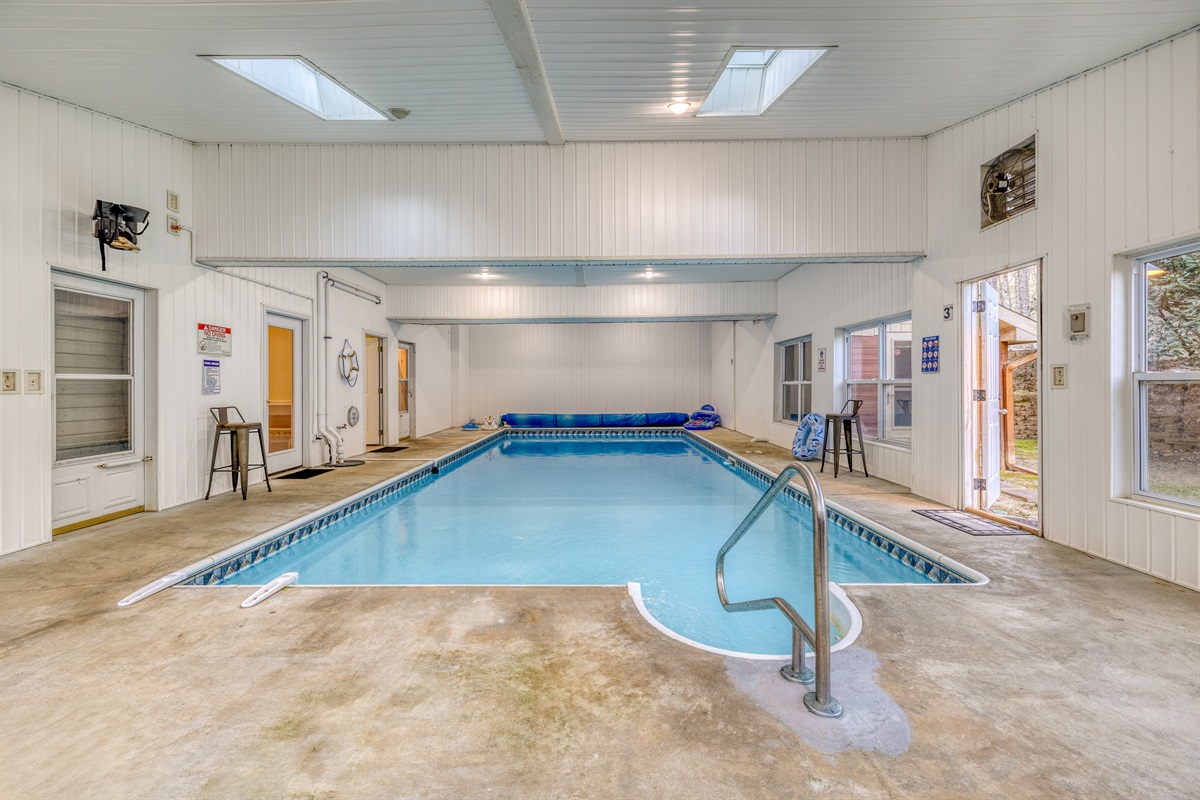 Huge Indoor Heated Pool