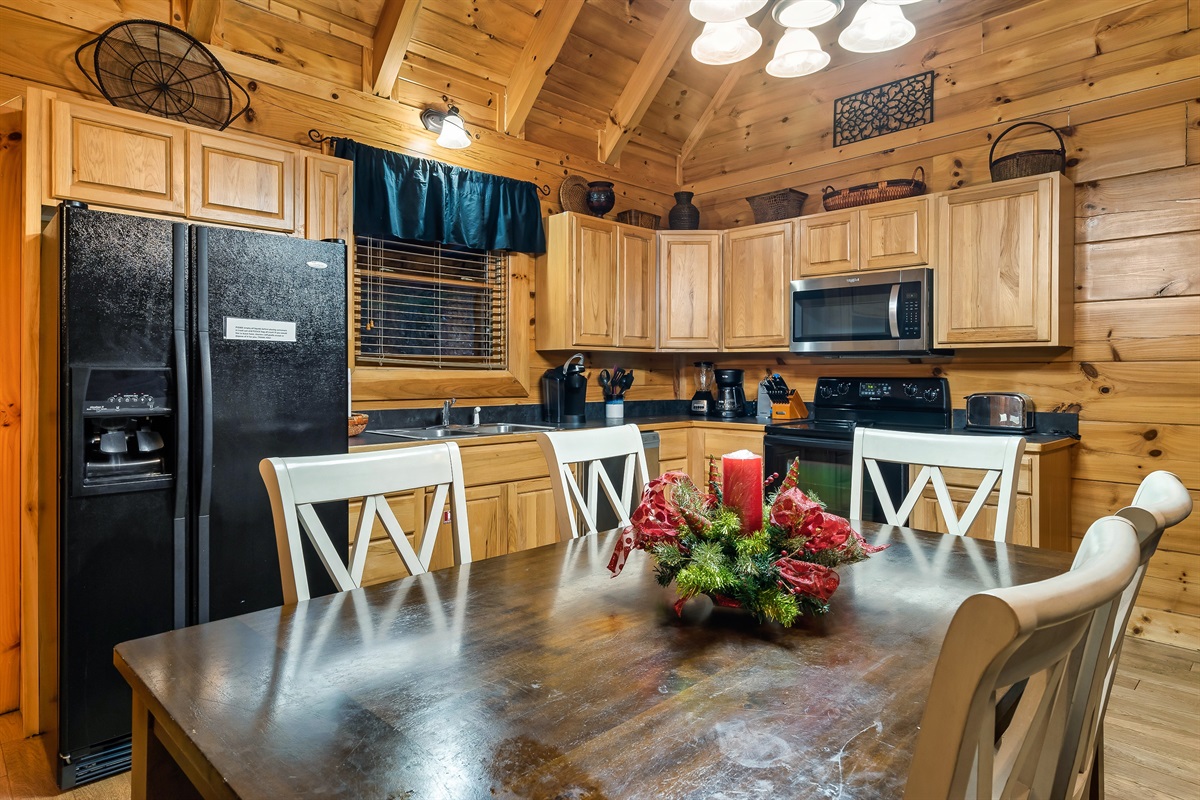 Christmas decorations are up seasonally!