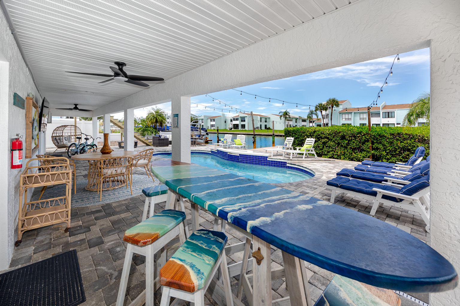 Covered Patio Area