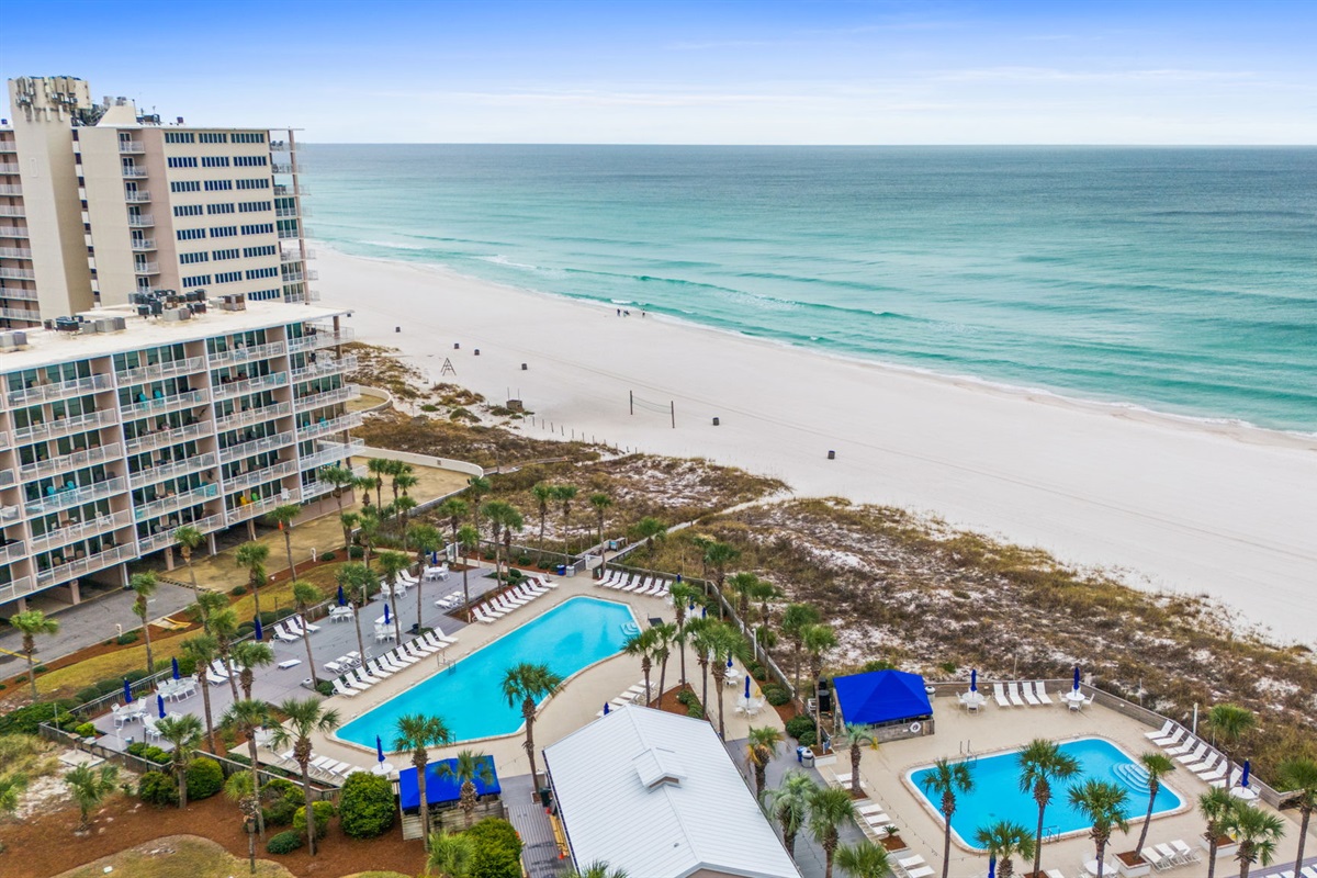 Pool and Beach Access