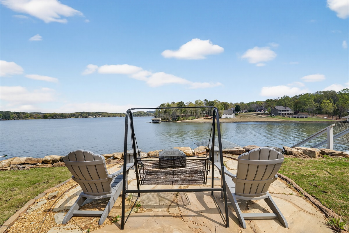 Back Yard facing lake