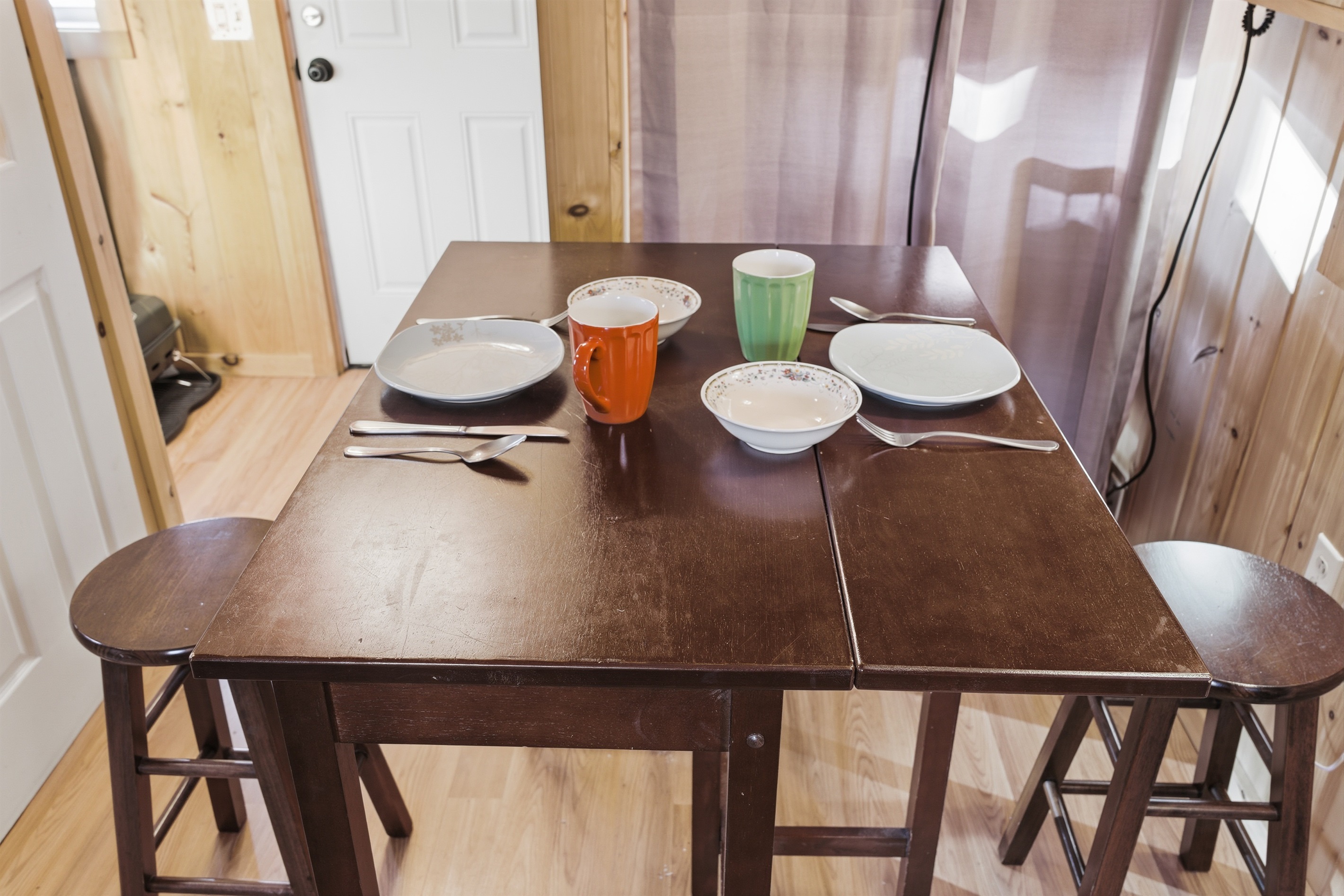 Table Extended for Dining