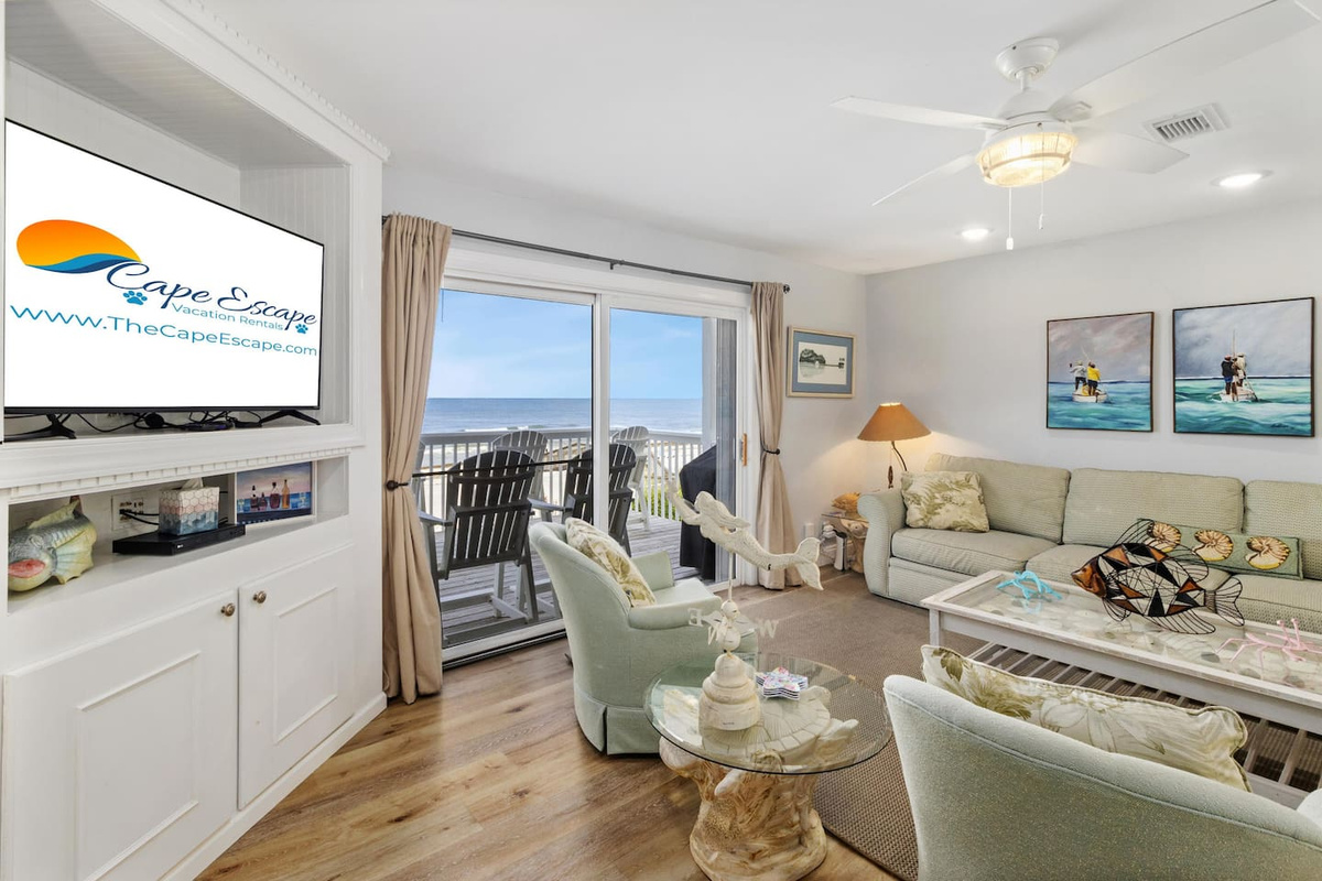 Pull up a seat and turn on the big screen &mdash; the living room smart TV is here for rainy days and late nights.