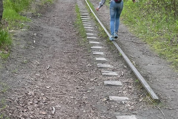 Nearby hiking trail - Palmer Rail Trail