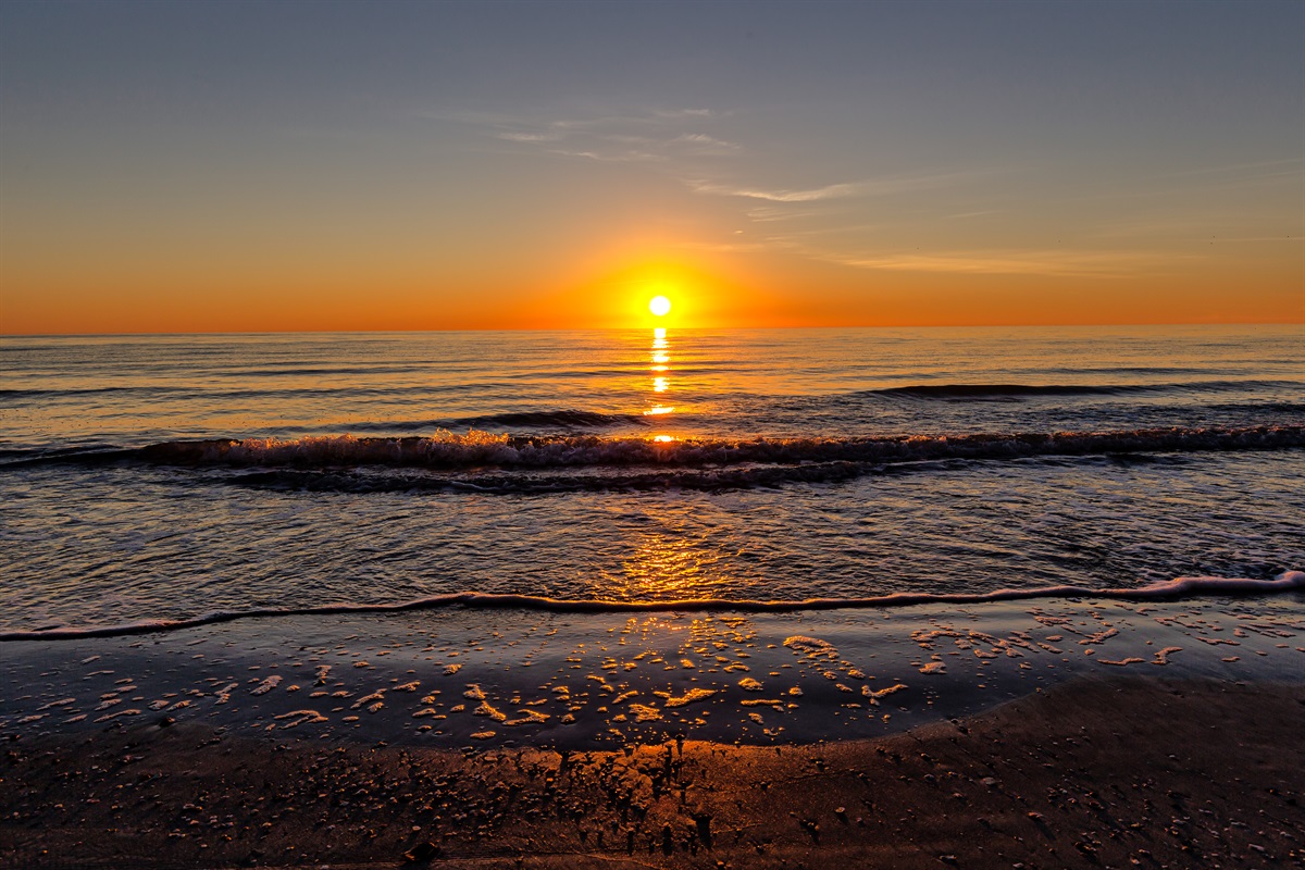 the most stunning sunsets!