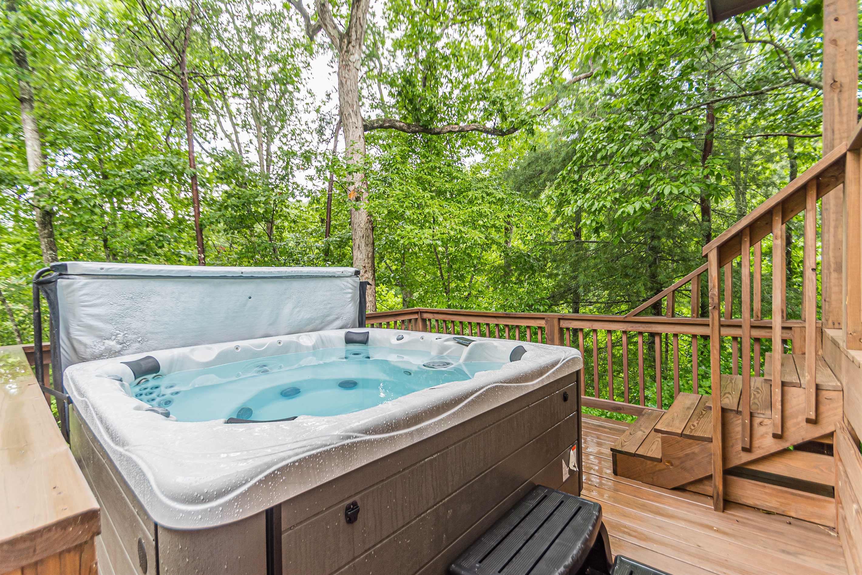 Bearadise Bungalow | Luxurious Canopy Retreat | Hot Tub | Fire Pit | Pool Table 3
