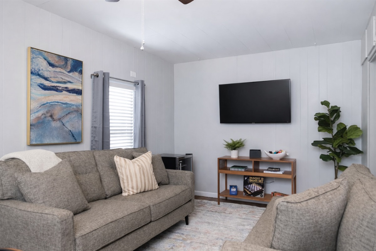 Den/ 2nd living area Smart TV