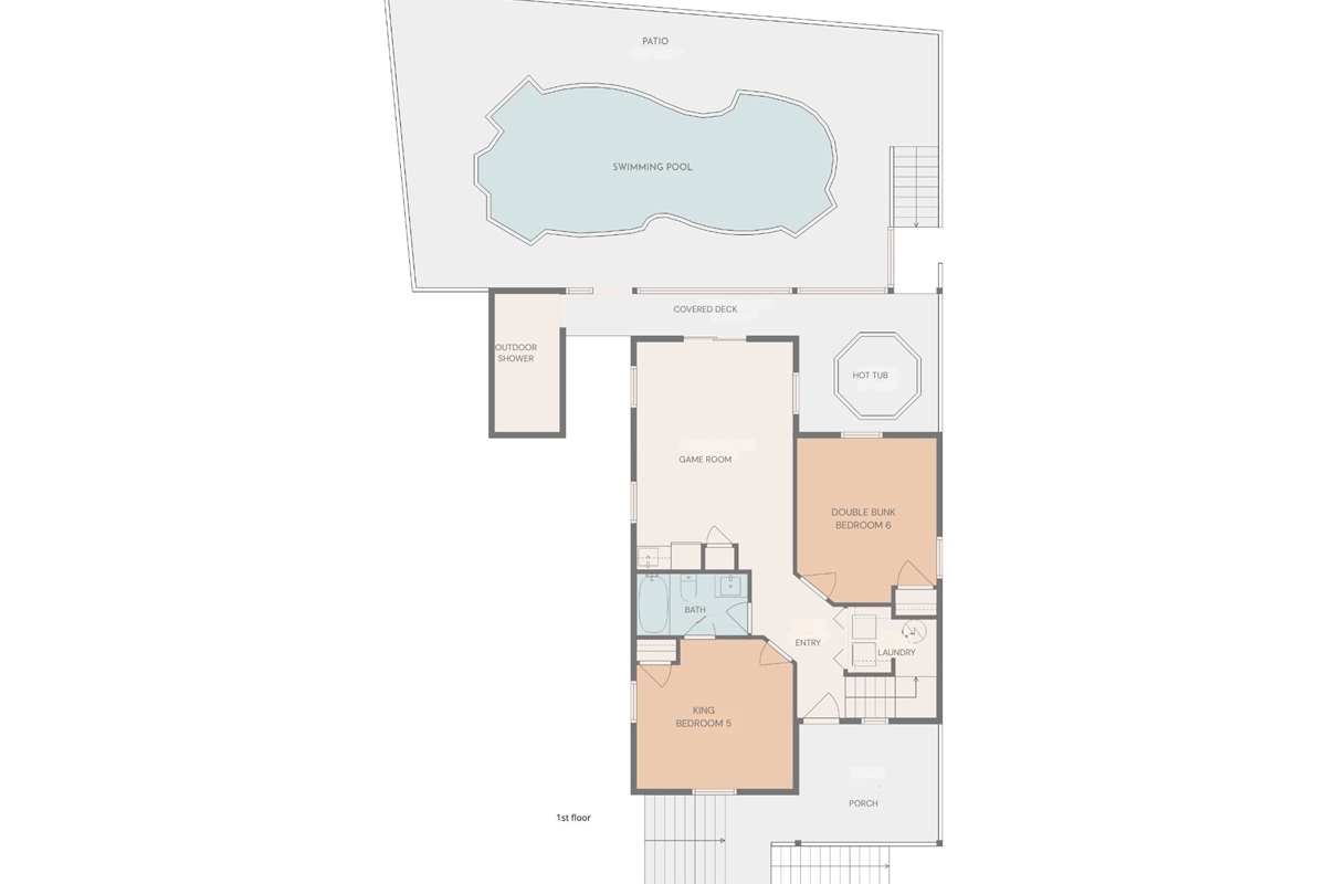 Lower Level Floor Plan