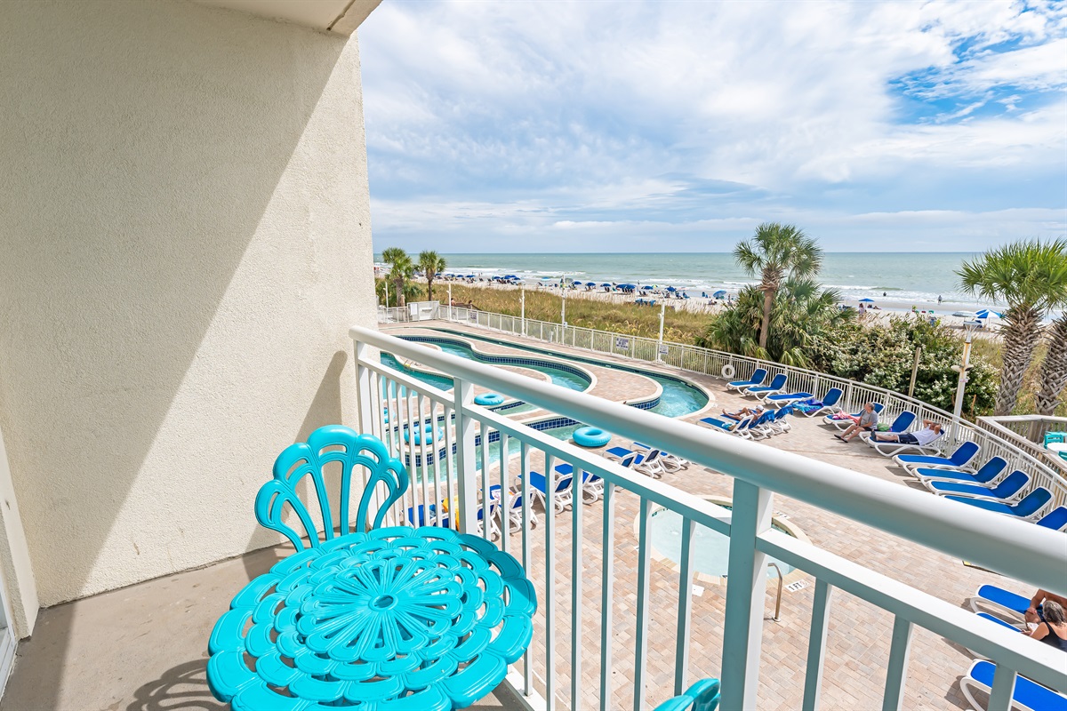 Balcony with Amazing Views
