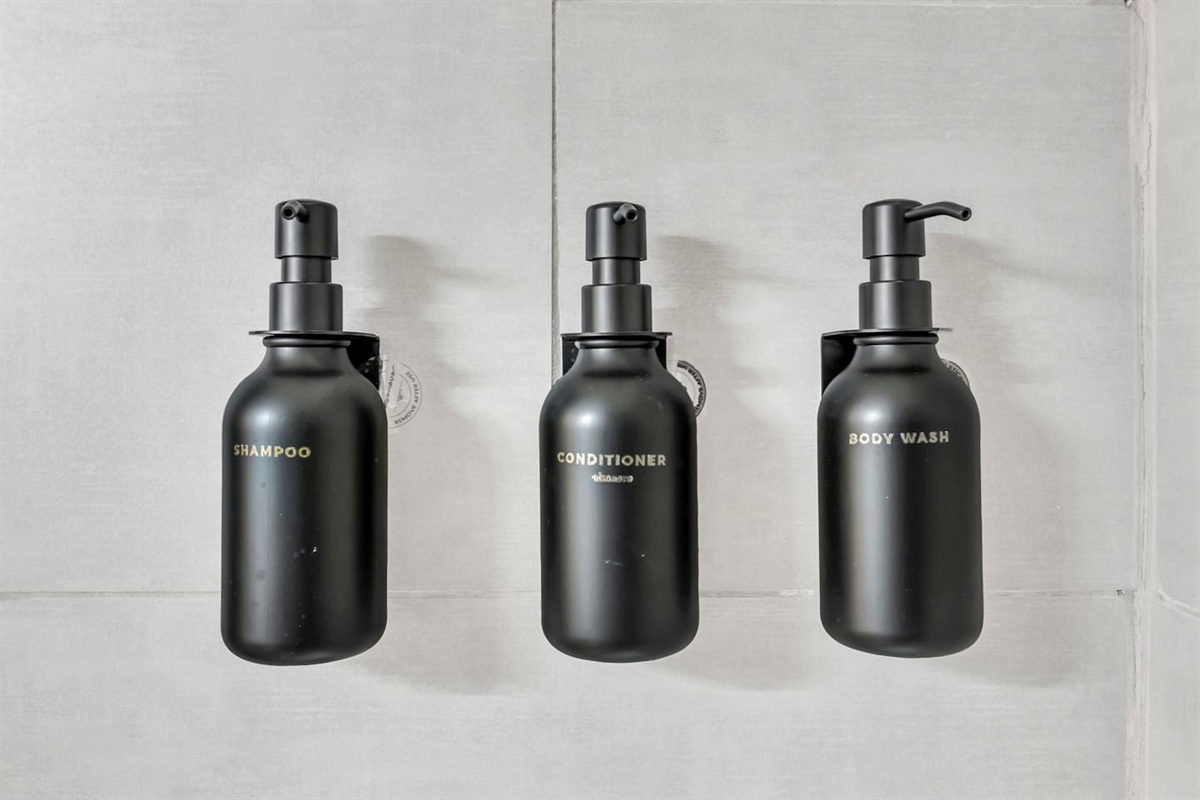Premium bathroom toiletries by Ginger Lily Farms