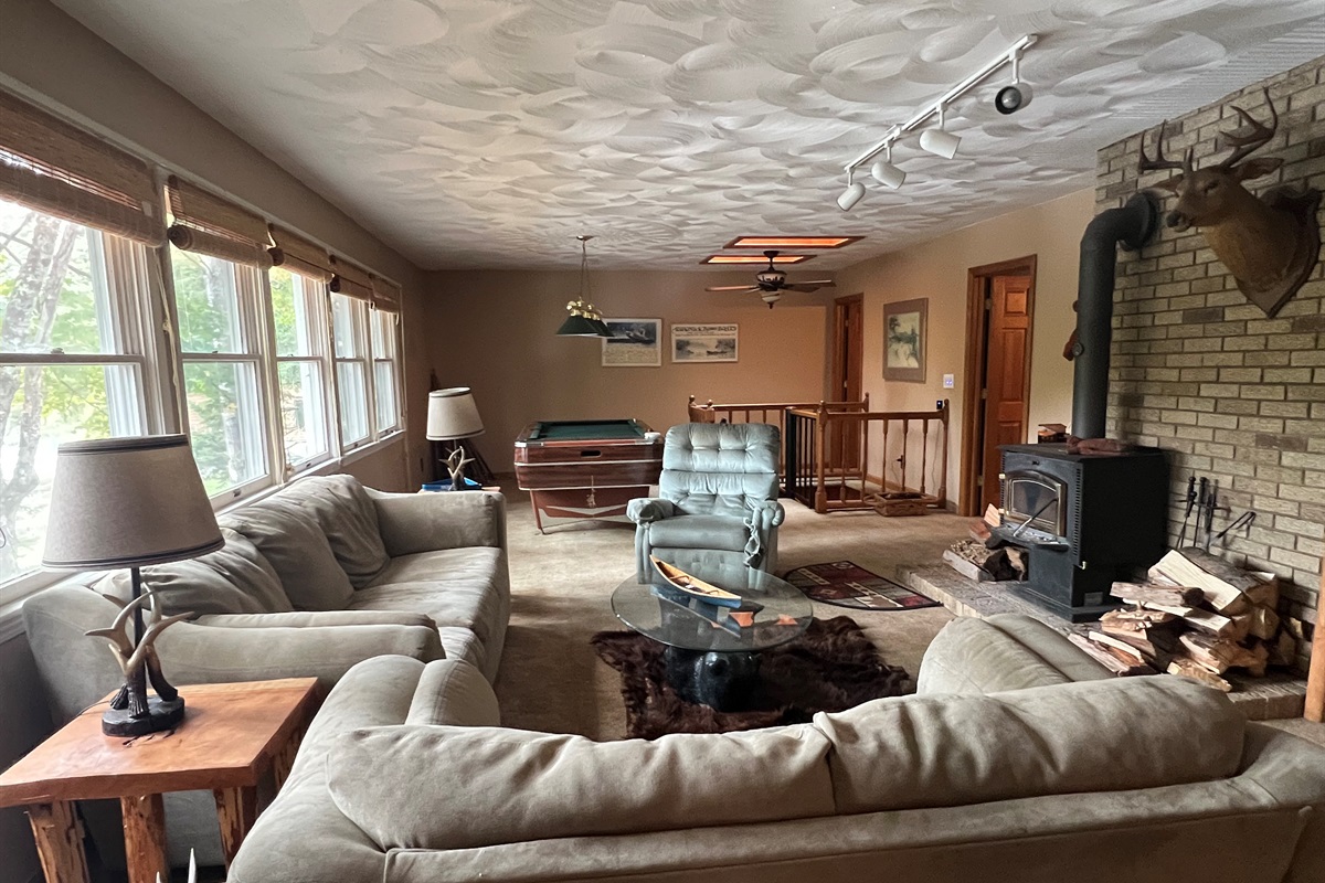 Second floor living room