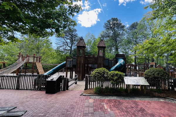 Cashiers playground located on the Village Green.